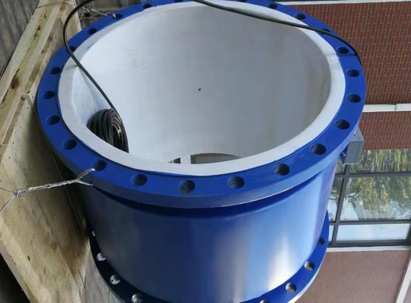 某市政供水應用大口徑分體式電磁流量計